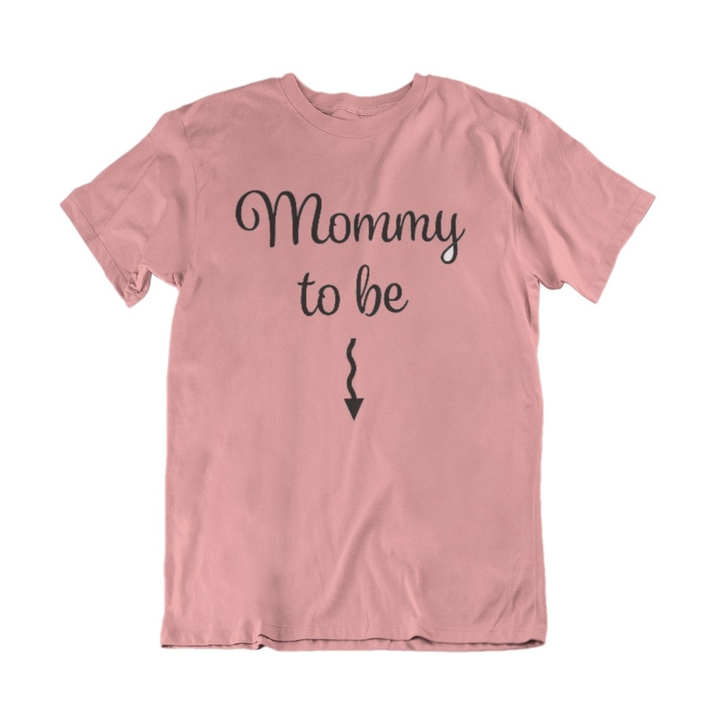 Mommy To Be Pregnancy Announcement T-Shirt